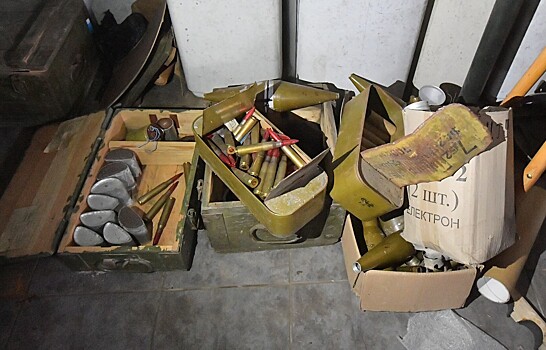 Бойцы ВС РФ уничтожили склад боеприпасов ВСУ