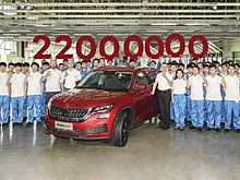 Skoda сообщила новость о выпуске 22-миллионного авто за 114-летнюю историю