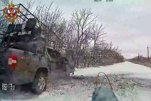 Опубликованы кадры работы спецназа Охотник под Константиновкой