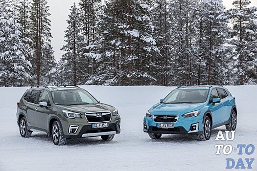 Subaru в Украине показал сразу два гибридных кроссовера