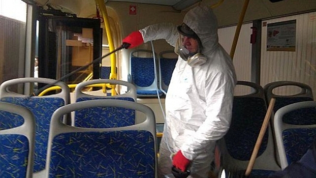 Кашляющим водителям в Ростове запретили работать в автобусах