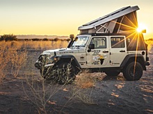 Путешественник почти три года жил в Jeep Wrangler