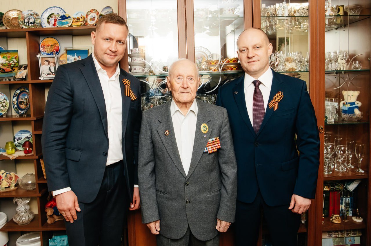 Знак «Почетный гражданин» горокруга Пушкинский вручили ветерану ВОВ