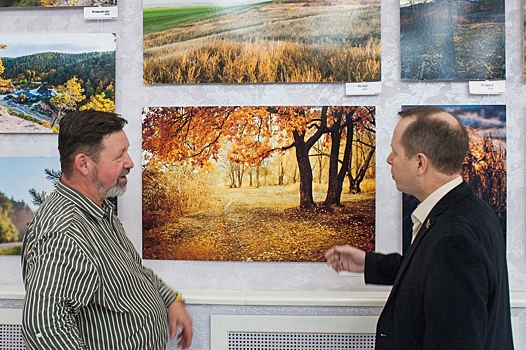 В Саратове открылась выставка фотопейзажей "Живое"