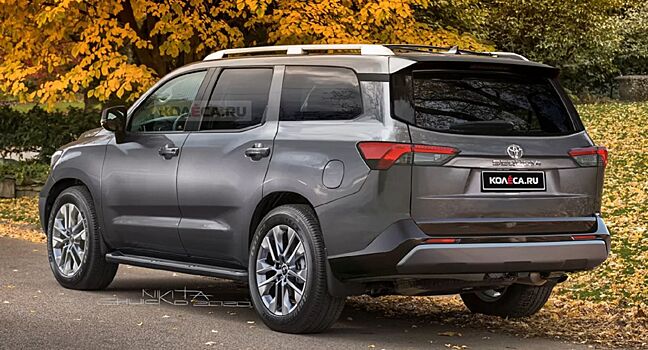 В Сети опубликовали изображения новой Toyota Sequoia