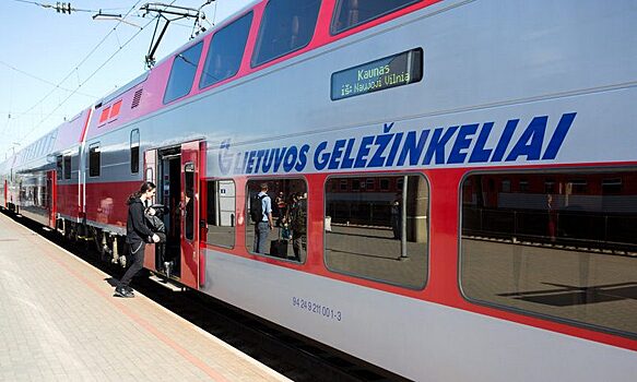 «Литовские железные дороги» запустят пассажирский поезд в Советск 5 января