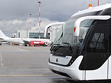 Новый перронный автобус на 130 человек появился в аэропорту имени Чкалова