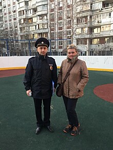 Участковый уполномоченный полиции по району Крылатское рассказал жителям о проделанной работе