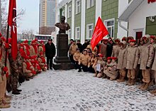 Юнармейцы Новосибирской области приняли участие во Всероссийской акции «Верни Герою имя»
