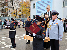 В Самарском кадетском корпусе МВД России прошла торжественная церемония посвящения кадетов