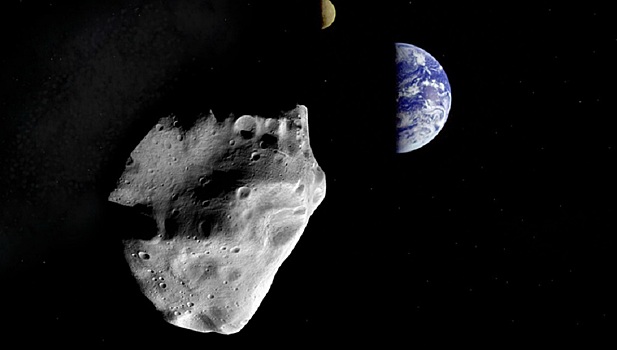 Во вторник мимо Земли пролетит астероид диаметром от 64 до 150 км