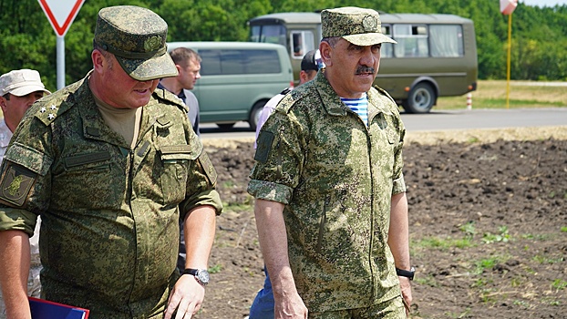 Евкурову показали новую систему учета попаданий на полигоне в Молькино