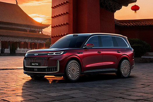 Представлен роскошный кроссовер Chery Fulwin T11