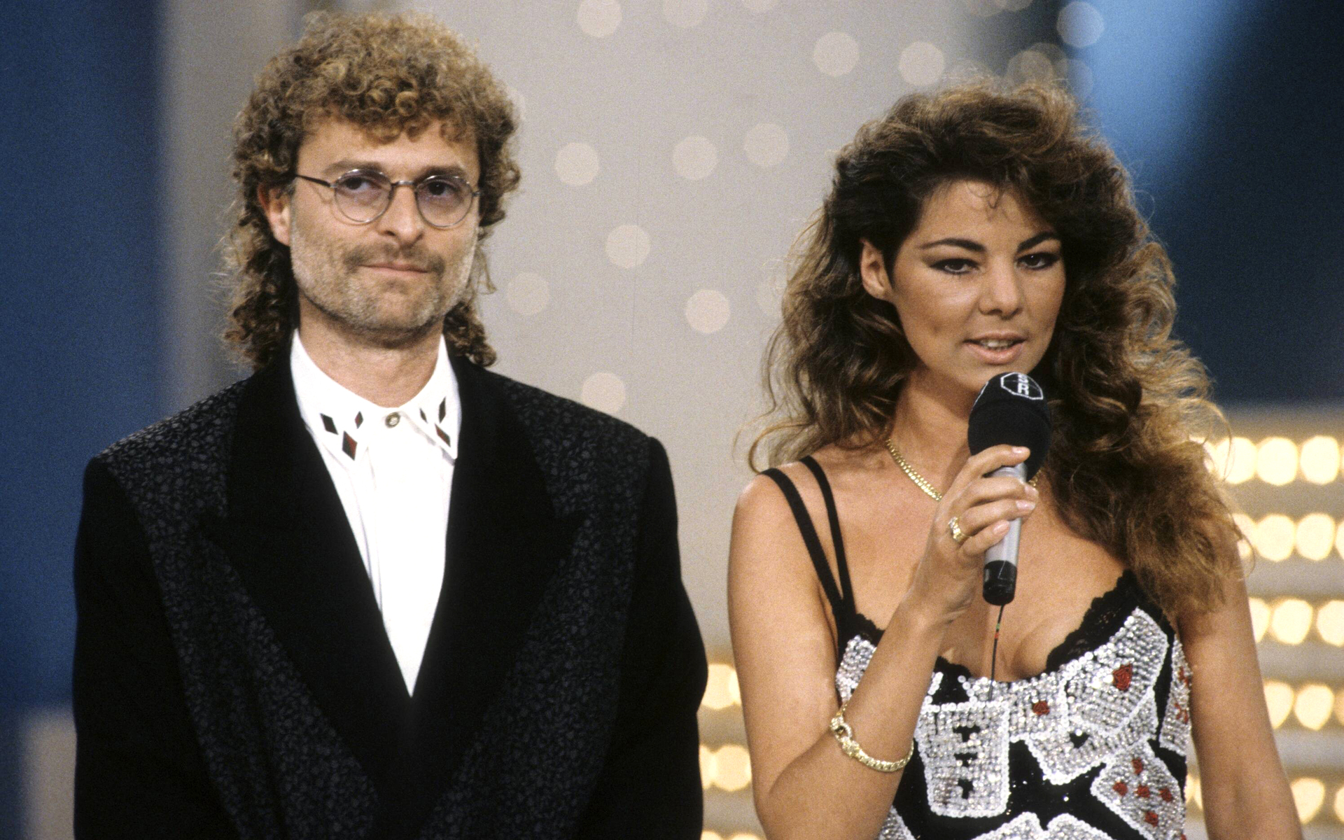 Мишель Крету с Сандрой