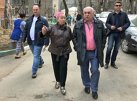 Сергей Овчинников совершил обход дворов в Шебашевском проезде