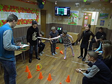 Подростки тренировали ловкость и внимание
