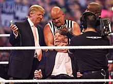 Дональд Трамп в реслинге, WWE, бой миллиардеров, Винс Макмэн, причёска Трампа