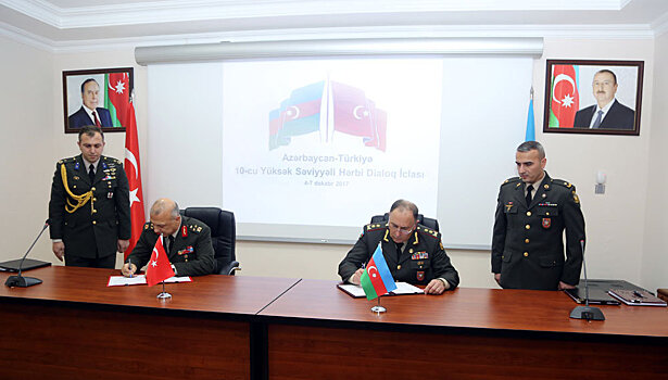 Расширяется военное сотрудничество Азербайджана и Турции