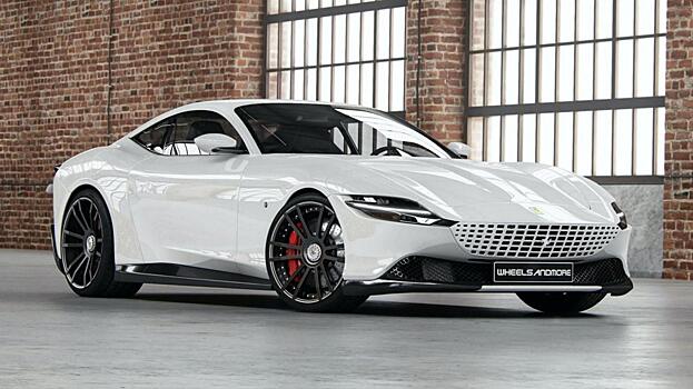 Итак, мы впервые видим модифицированную Ferrari Roma