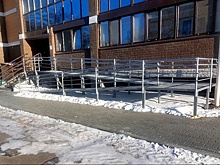 В Благовещенске для ветерана СВО установили пандус