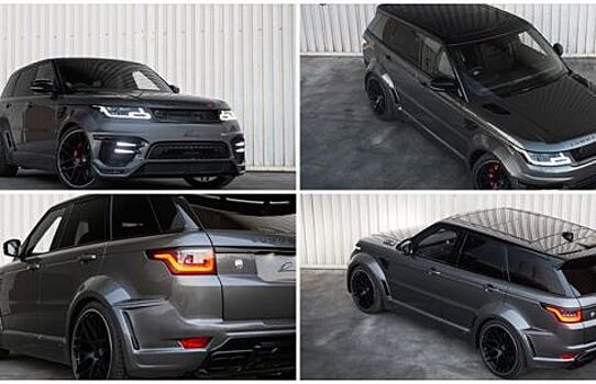 Range Rover Sport получил пакет доработок от ателье Lumma Design