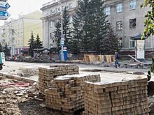 В мэрии рассказали о судьбе старой брусчатки с центральных улиц Красноярска