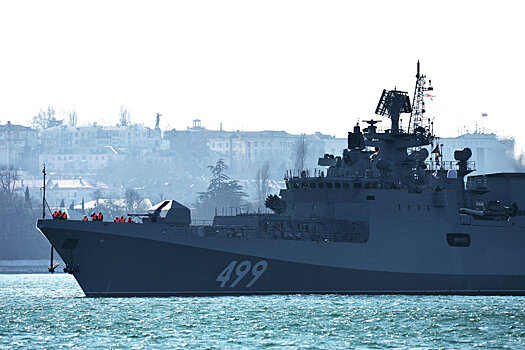 Черноморский флот провел учения