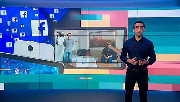 Вести.net: Facebook представил “умные” экраны для видеозвонков