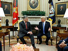 Трамп встретился с Порошенко