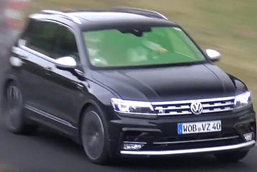 Volkswagen вывел на Нюрбургринг «заряженный» Tiguan