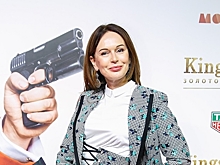 Ирина Безрукова в корсаже, Нюша со счастливой улыбкой и другие звезды на премьере фильма «Kingsman: Золотое кольцо»