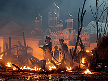 В кинопарке «Москино» отсняли сцены пожара 1812 года для фильма об Александре I