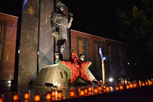 В Управлении МВД России по г. Севастополю прошла масштабная акция-реквием «Свеча памяти»