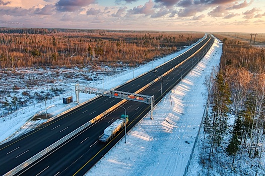 Более 100 км автомагистрали М‑12 построены с битумом «Газпром нефти»