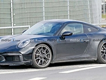 Обнародованы снимки тестового прототипа новой версии Porsche 911