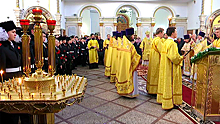 Благодарственный молебен по случаю столетия военной контрразведки отслужили в Москве