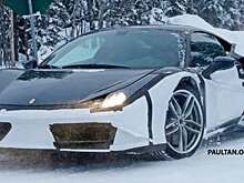 Почему тестовый мул Ferrari Dino выглядит как 458?