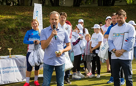 Градиленко, Шавло и Дворкович приняли участие в празднике «Футбол – школа жизни»