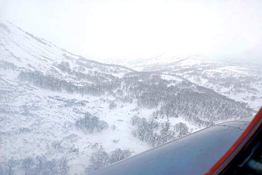 Два человека пострадали при сходе лавины на Камчатке