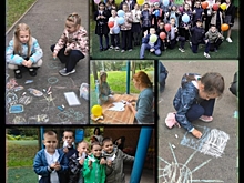 В школе 854 прошла акция «Миру — Мир!», приуроченная ко Дню солидарности в борьбе с терроризмом