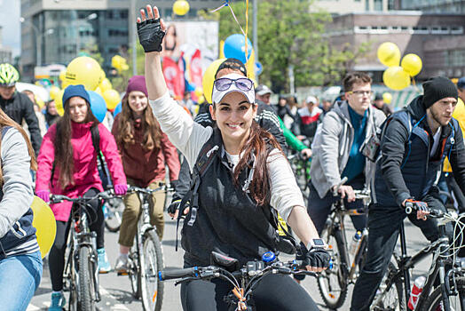 Более 30 тысяч человек примут участие в осеннем велопараде в Москве