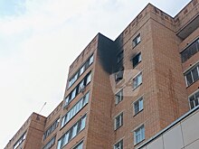 Огнем уничтожена квартира в девятиэтажке в центре Калуги