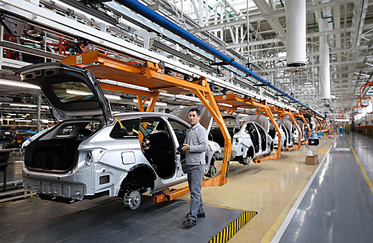 РФ стала третьей в мире по абсолютному приросту выпуска легковых авто