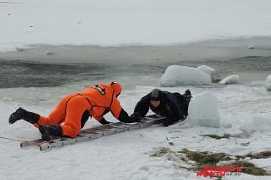 Тамбовский 64-летний пенсионер катался на коньках и провалился под лед