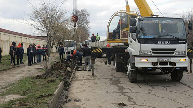 На улицах Ташкента начался ремонт