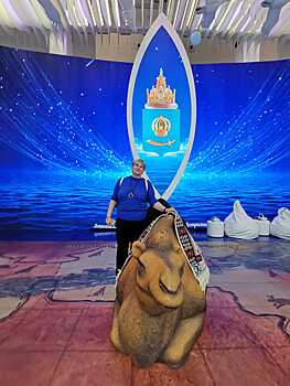 Астраханка восхитилась стендом родного региона на Международной выставке «Россия» на ВДНХ