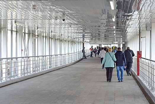 В Москве появится надземный пешеходный переход на МКАД длиной более 300 м