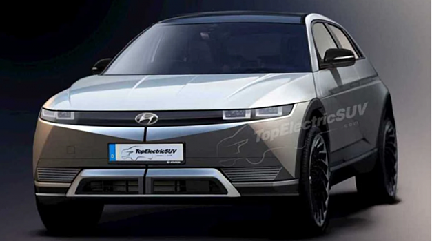 Обнародован рендер электрокара Hyundai Ioniq 5