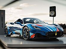 Уникальная Maserati дебютировала на публике на теннисном турнире в Монако