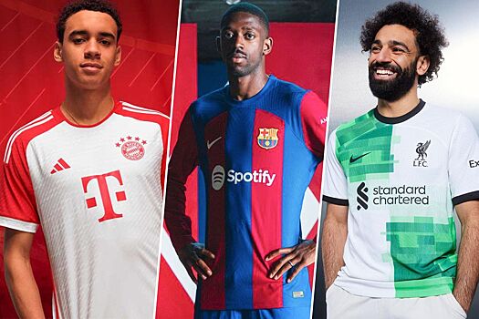 Формы топ-клубов на сезон-2023/2024 — «Арсенал», «МЮ», «Манчестер Сити», «Барселона», «Милан», «Ювентус» и другие